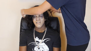 KSI Girlfriend Does My Make Up [upl. by Selrhc]