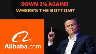 WOW Alibaba BABA Stock DOWN 3 AGAIN WHERES THE BOTTOM [upl. by Jaal520]