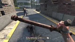 7 Days to Die V1 Stable 010 Blut Mond Base Test EXTREM [upl. by Raimes]