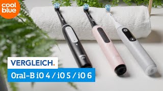 OralB iO 4 iO 5 iO 6 Zahnbürsten  Vergleich [upl. by Sayette]