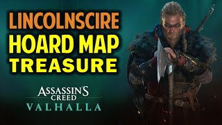 Lincolnscire Treasure Hoard Map Location amp Solution  Assassins Creed Valhalla [upl. by Neelak]