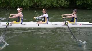 Newnham W2 Division 2 Wednesday Cambridge May Bumps 2024 slow motion [upl. by Zerk267]