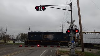 State Avenue Railroad Crossing 3 Indianapolis IN [upl. by Leidag36]