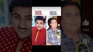 tmkocshort REEL VS REAL Tarak Mehta ka ulta chashma viralshorttrendingshort [upl. by Bender608]