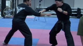 Basic Knife Fighting Self Defense Drill for Martial Artists [upl. by Anitnas684]