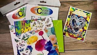 Using toner foiling with a laminator and making a card livestream [upl. by Issak410]