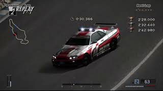 What Happens When You Get Lapped By The Pace Car  Gran Turismo 4NTSC [upl. by Ynalem176]