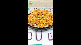 Homemade Crunchy Caramel Popcorn  Quick and Easy to Cook [upl. by Maurene]