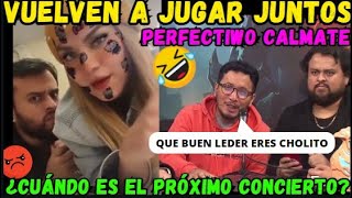 🔥IWO Y OLENKA VUELVEN A JUGAR JUNTOS🔥ERES UN BUEN LEDER CHOLITO😂 [upl. by Sausa]