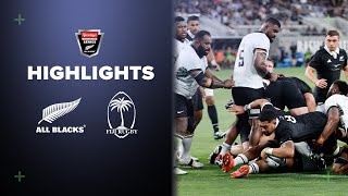 HISTORY IN SAN DIEGO  All Blacks v Fiji  San Diego 2024 [upl. by Ytsirk657]