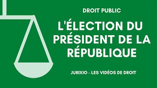 Lélection du président de la République [upl. by Mortie]