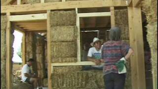 quotBuilding With Awarenessquot DVD Video Excerpt 1 on Straw Bale House Design And Construction [upl. by Ikcaj]