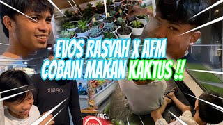 NGERUSUH DI MALL COBAIN MAKAN KAKTUS BARENG EVOS RASYAH [upl. by Ajaj792]