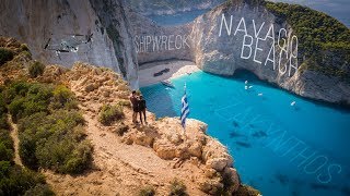 Navagio Shipwreck Beach  Zakynthos  Greece 4K [upl. by Aindrea]