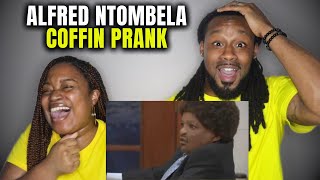 AMERICAN COUPLE FIRST TIME REACTION TO LEON SCHUSTER COFFIN PRANK [upl. by Abner264]