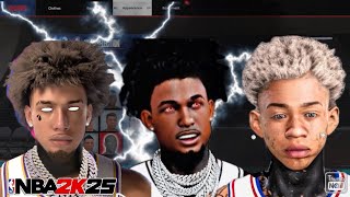 NEW BEST DRIPPY FACE CREATION TUTORIAL NBA2K25 ALL BEST FACE CREATION LOOK COMP [upl. by Eislel]