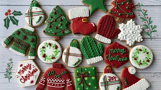 Christmas Cookie Decorating Ideas  Cute and Easy Christmas Cookies [upl. by Sikram299]