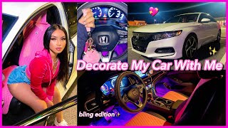 DECORATE MY FIRST CAR WITH ME  CAR TOUR 2022 💖 [upl. by Nea]