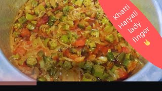 Haryali Lady Finger Recipe Haryali Bhindi recipe food cooking [upl. by Ylicic363]