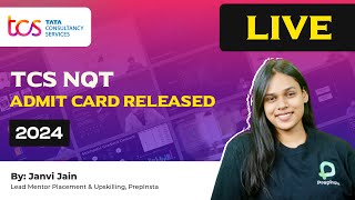 TCS NQT Admit Card Released  TCS NQT 2024 [upl. by Weissmann]