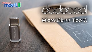 Adaptador MicroUSB a USB Type C de Dodocool [upl. by Tedra]