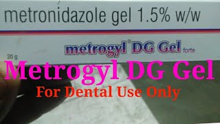 Metrogyl DG Gel Metronidazole gel 15℅ Metrogyl DG Gel Forte Metronidazole Metrogyl Cream Use [upl. by Benito]