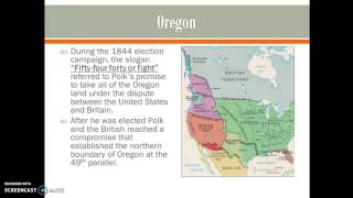 Sectionalism and Manifest Destiny 18401860 [upl. by Notlef]