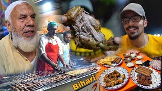 LAHORI STREET FOOD IN PAKISTAN  Mutton Joint King amp Karachi Style BBQ [upl. by Elmer160]