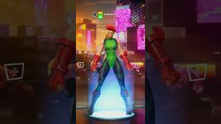 Skin  Cammy  Fortnite [upl. by Dnalwor]