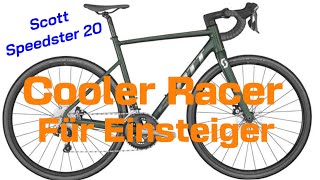 Scott Speedster 20 Ein cooles Rennrad für Einsteiger [upl. by Yeca877]