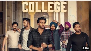 College  Mankirat Aulakh official video feat Singga new latest song [upl. by Daughtry]