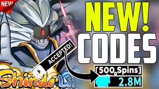 NEW ALL WORKING CODES FOR SHINDO LIFE IN 2024  ROBLOX SHINDO LIFE CODES [upl. by Terryn]