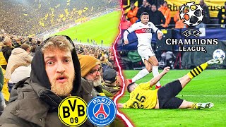 Dortmund vs PSG  UCL Stadionvlog 🔥  Monstergrätsche vs Mbappé 😱  ViscaBarca [upl. by Lussier]