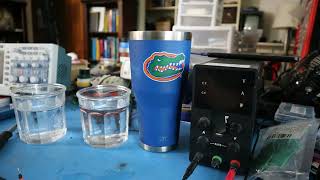 How to make Deionized Water Clear Ice [upl. by Anitsyrk850]