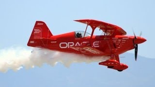 2014 Planes of Fame Air Show  Sean D Tucker Oracle challenger III [upl. by Mcneil]