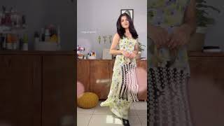 5 Floral Printed Long Dresses From Myntra🌸✨myntra myntradresshaul dresses rajveerpunni shorts [upl. by Adarbil444]