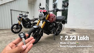 Triumph Speed 400 and Scrambler 400x First Impressions 🇮🇳  Gagan Choudhary [upl. by Ralf688]