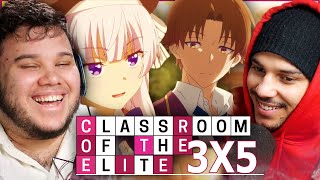 Classroom of the Elite Season 3 Episode 5 REACTION  CONFESS [upl. by Keli]