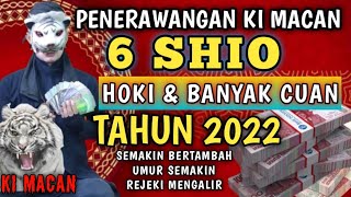 6 SHIO HOKI DAN BANYAK CUAN DI TAHUN 2022  PENERAWANGAN KARTU TAROT KI MACAN [upl. by Agemo657]