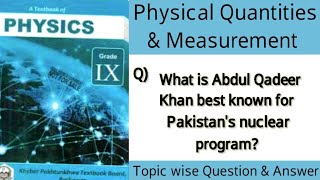 What is Abdul Qadeer Khan best known for in Pakistans nuclear programeducation4all551 [upl. by Metcalf]