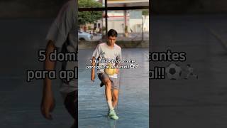 5 domínios provocantes⚽️🏃🏻 futebol dicas tutorial futsal skills futsalplayer dribles [upl. by Laryssa]