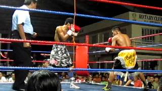 Froilan Saludar vs Llanos KO 1 [upl. by Nalla873]