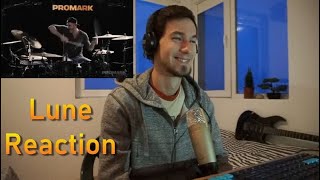 Guitarist reacts to Periphery  Lune Matt Halpern Drum Playthrough [upl. by Stine]