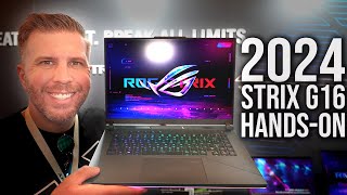 2024 Asus Strix G16 HandsOn Up to i914900HX QHD 240 hz Classic Unicorn RGB Overload [upl. by Akimas]