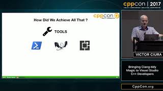 CppCon 2017 Victor Ciura “Bringing Clangtidy Magic to Visual Studio C Developers” [upl. by Aidnac]