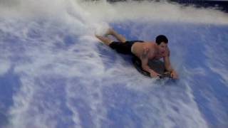 How to get into the flowrider on bodyboard [upl. by Abrahams]