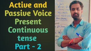 Voice Present continuous tense part 2 [upl. by Sorips]