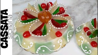 Cassata Siciliana fatta in casa Ricetta Originale Dolce ideale per Pasqua [upl. by Maxfield191]