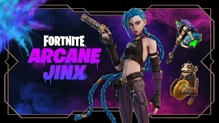 Arcane Jinx of League of Legends to Wreak Havoc in Fortnite [upl. by Sachi]