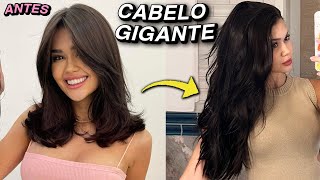 COMO MEU CABELO TÁ CRESCENDO TÃO RÁPIDO Dicas receitas e [upl. by Pappano42]